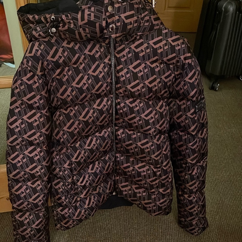 Les Hommes, down jacket, detachable hoodie